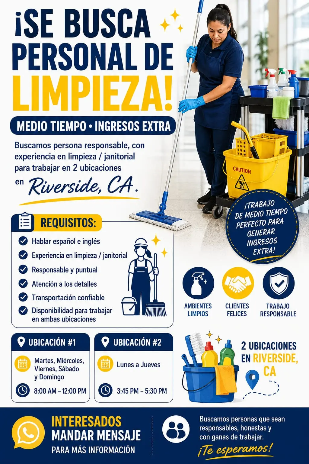 Trabajo de limpieza