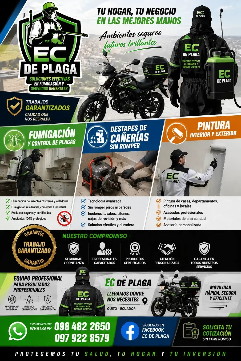 Servicios Profesionales de Control de Plagas