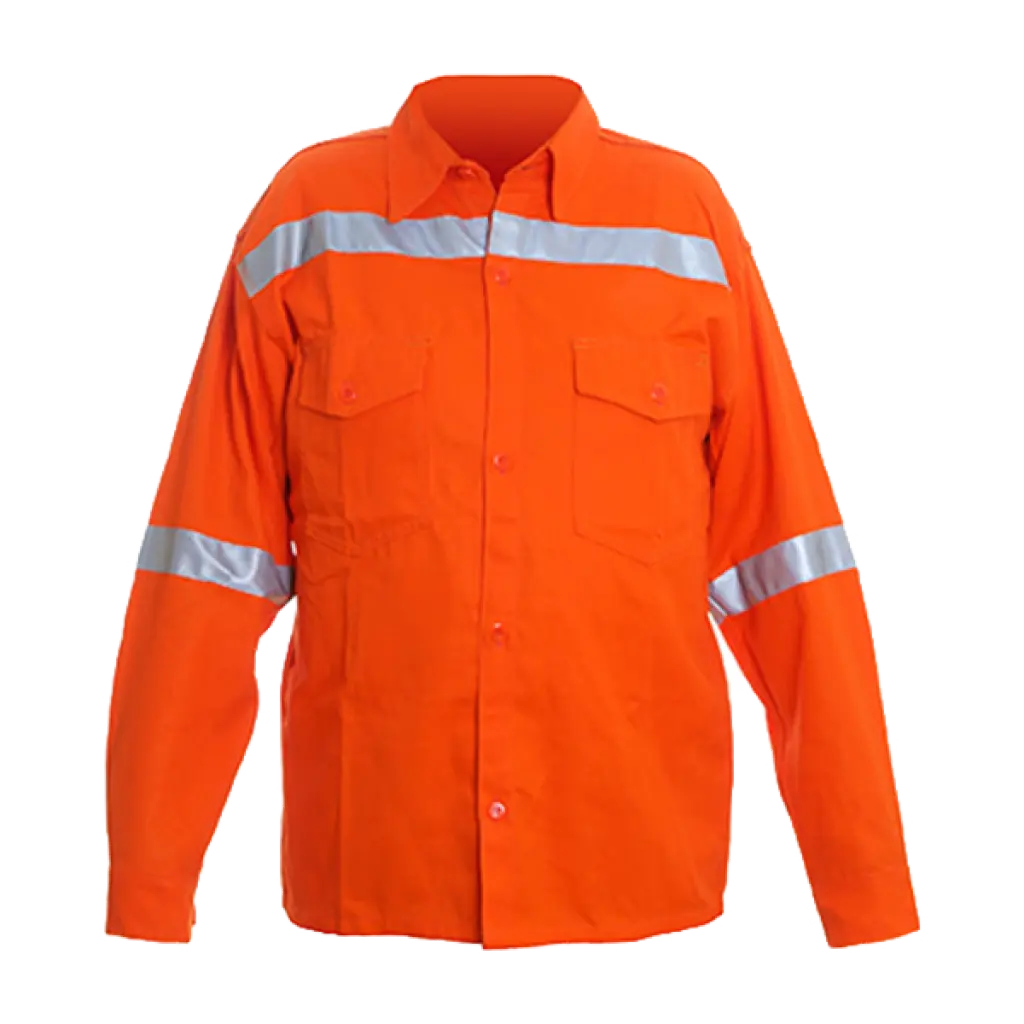 Camisa en tela gabardina para uniformes operativos