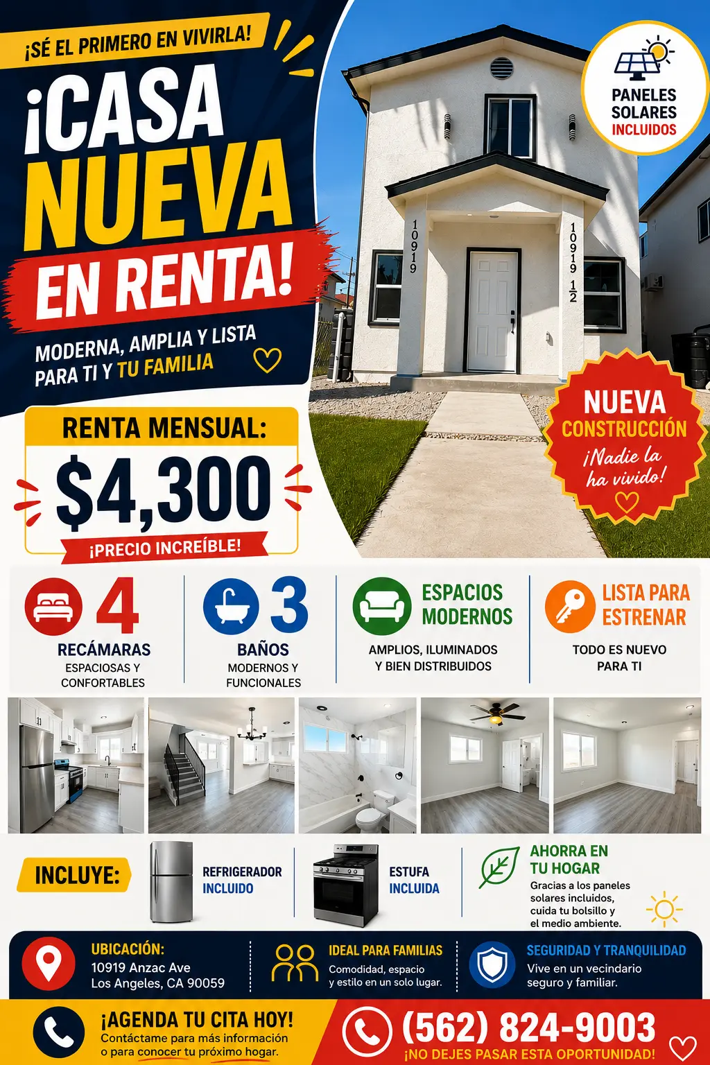 Nueva construction 📍 10919 Anzac Ave, Los Angeles, CA 90059