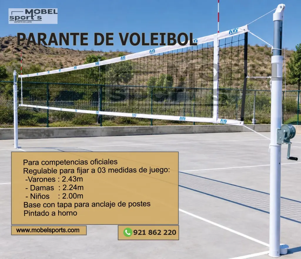 Sistema de Red de Voleibol Oficial