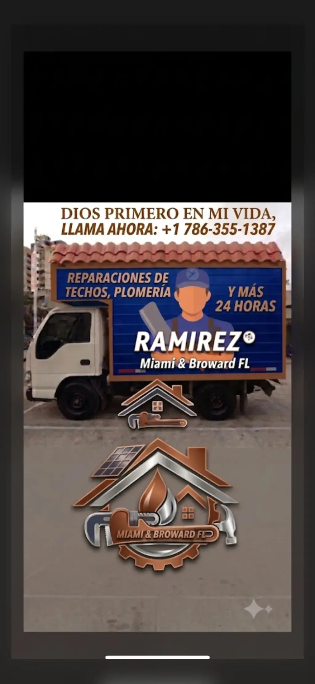 Reparaciones de techos 786-355-5348