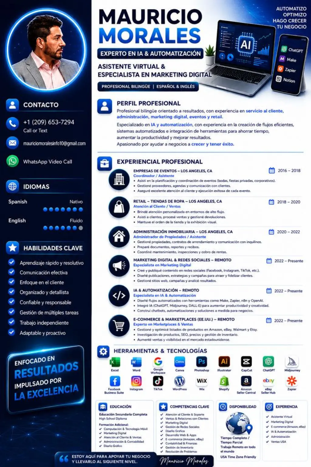 Asistencia administrativa para pequeños negocios