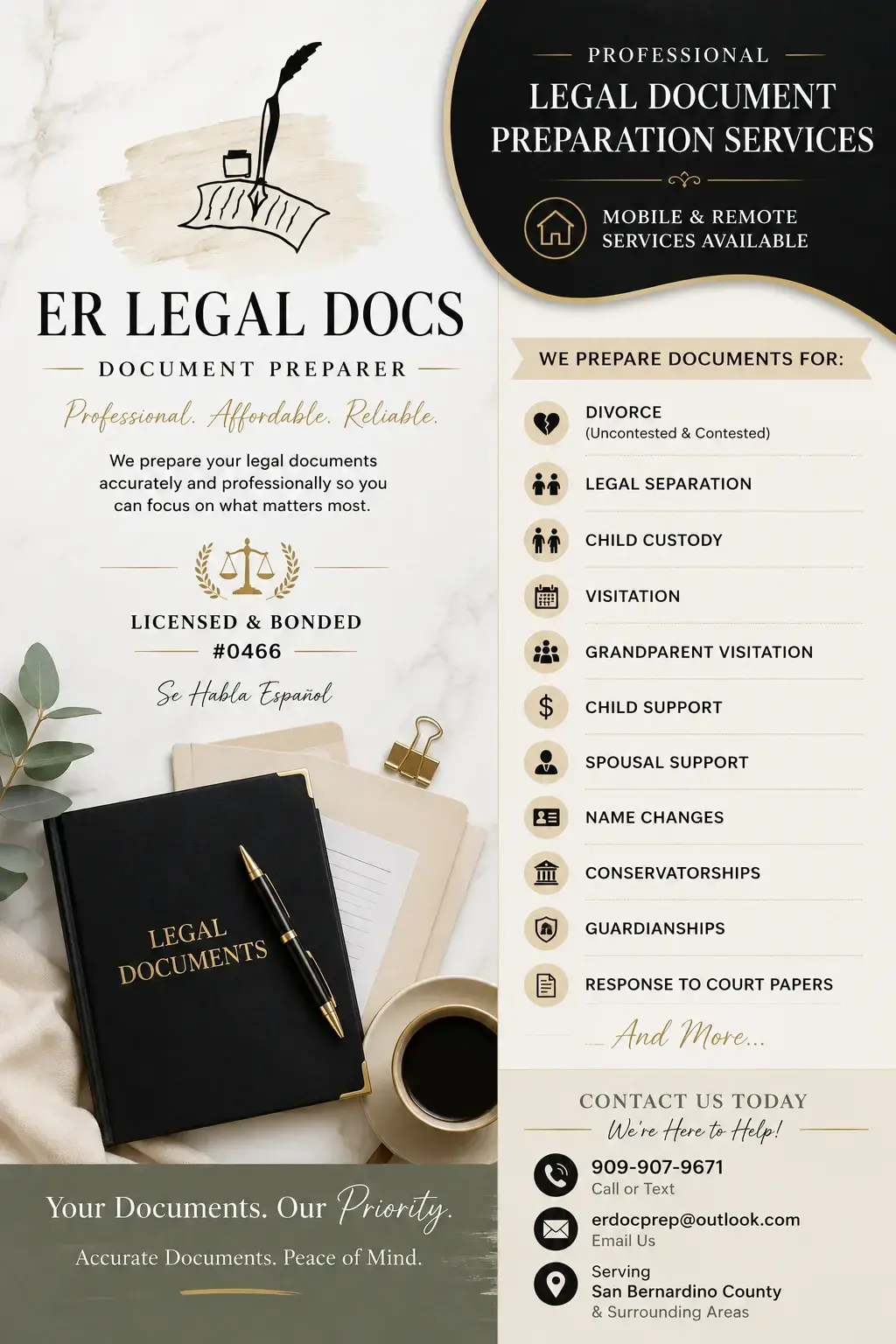 Legal Document Preparation