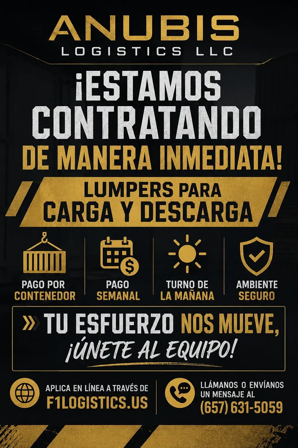 🚨 ¡ESTAMOS CONTRATANDO! 🚨
