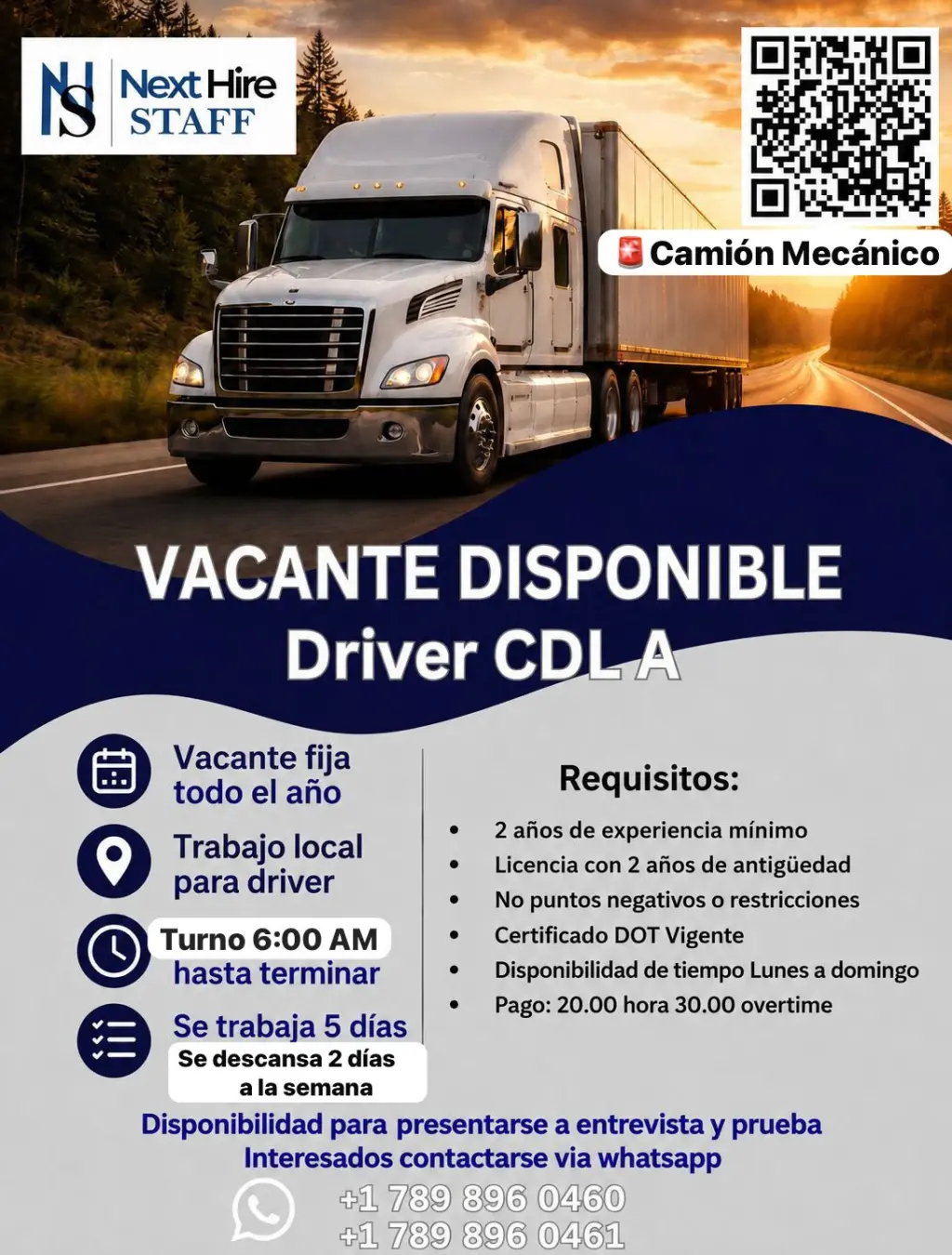 Driver CDL A
