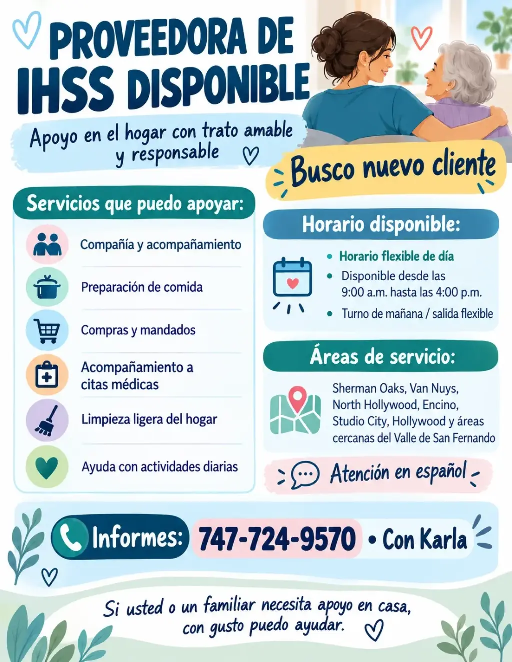 Soy provedora de IHSS