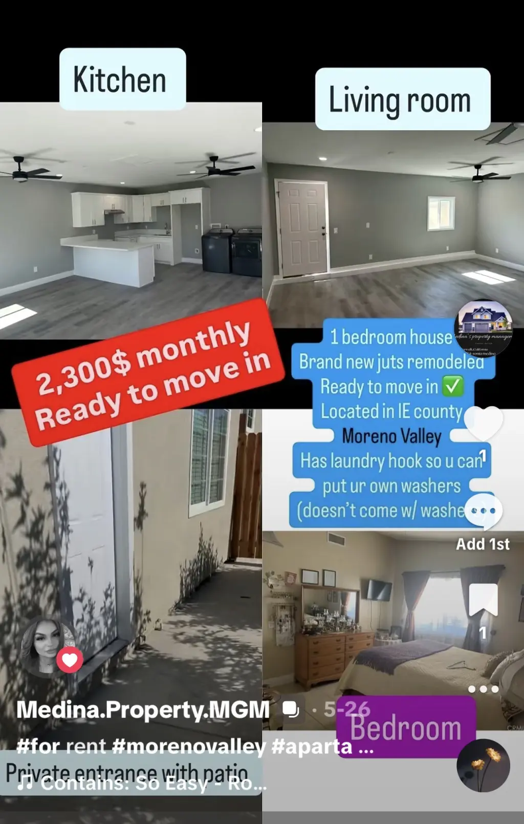CASITA DE UNA REC MORENO VALLEY