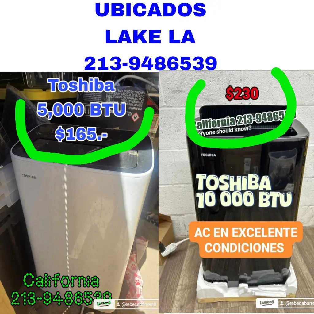 AC TOSHIBA DE USO A LA VENTA