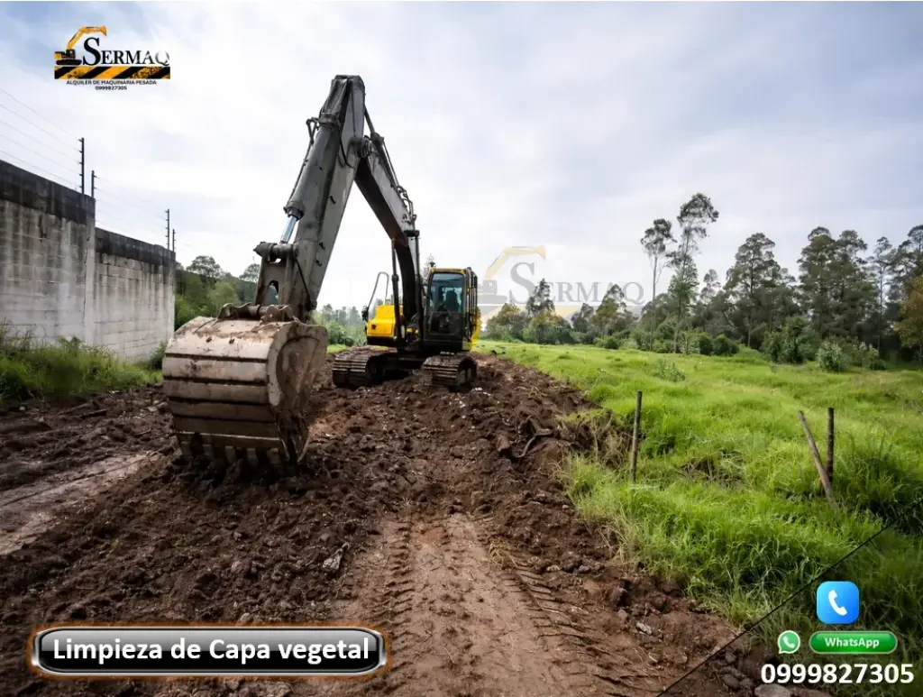 Limpieza de capa vegetal, Desbanques, Demolición, Derrocamientos