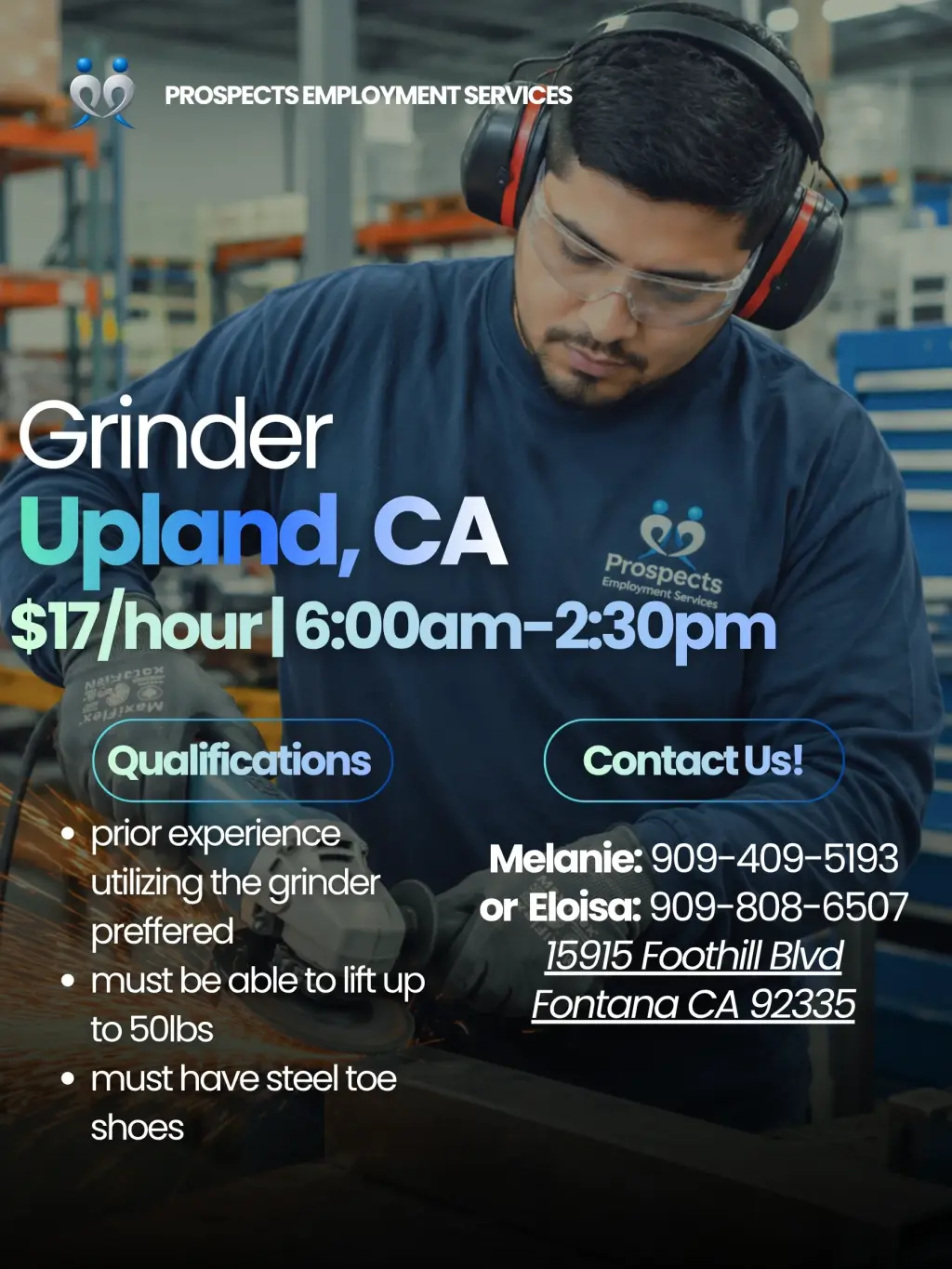 Grinder en Upland
