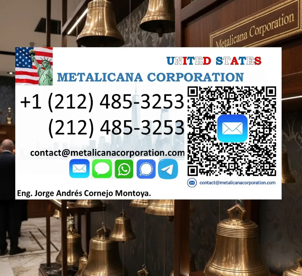 Venta de campanas de bronce en Manhattan Nueva York Estados Unidos