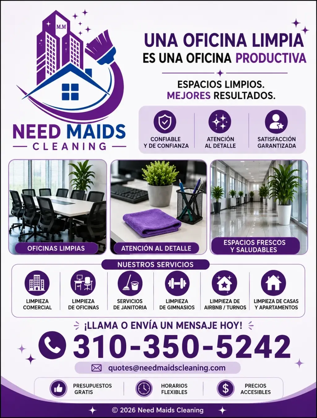 Limpieza de Oficinas!