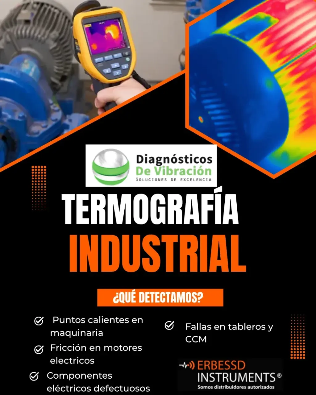 Servicio de termografía industrial