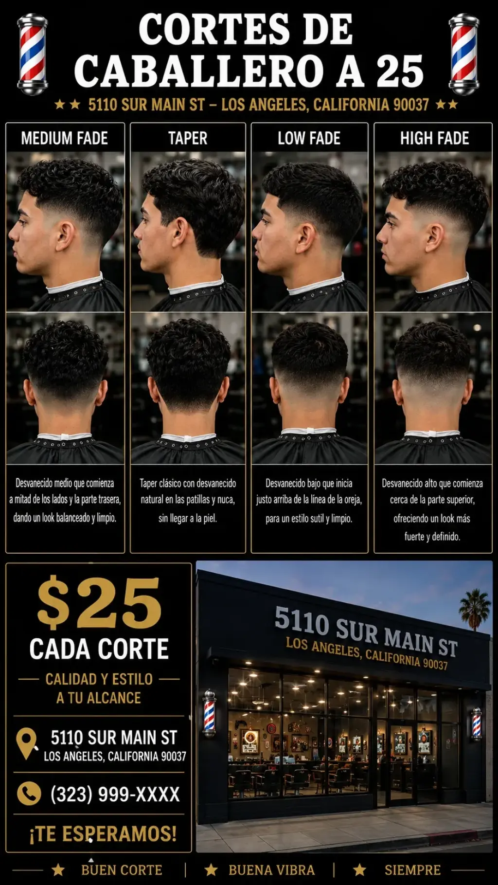 Se solicita barbero con experiencia