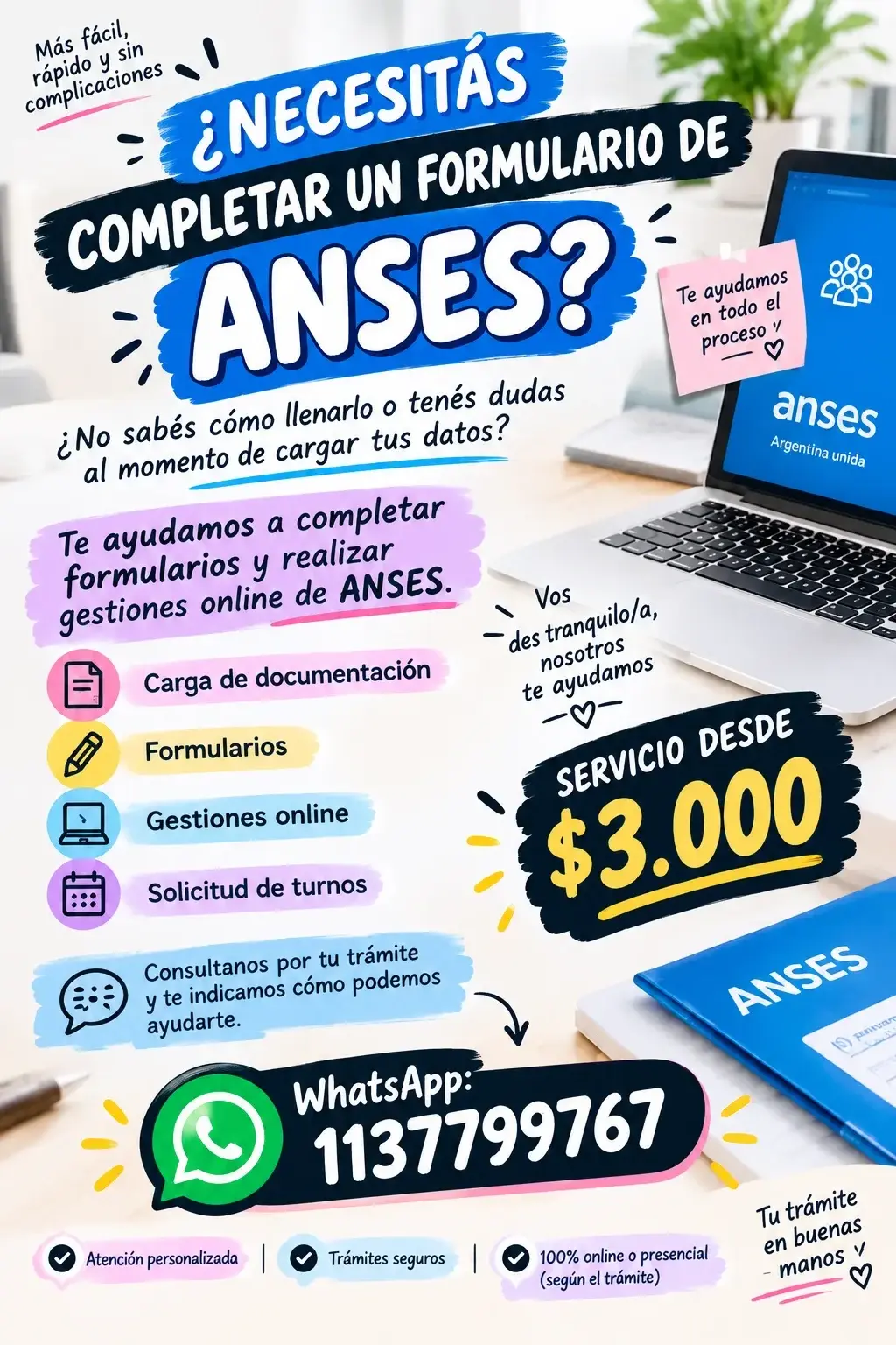 💻 ¿NECESITÁS AYUDA CON UN TRÁMITE ONLINE?