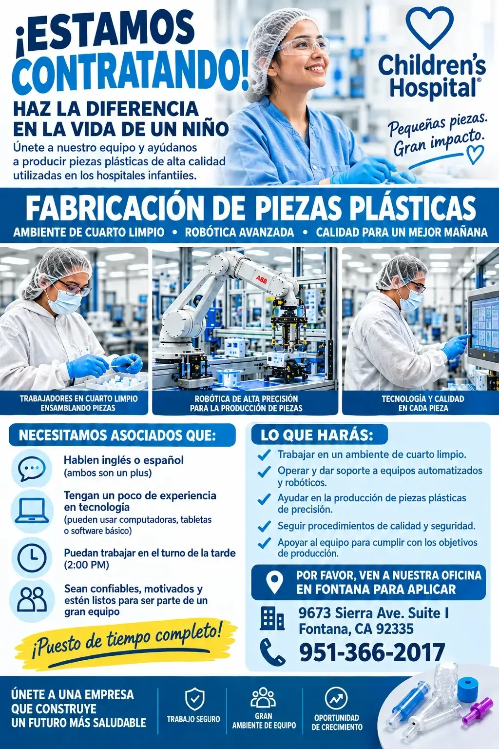 📢 ¡ESTAMOS CONTRATANDO! 📢
