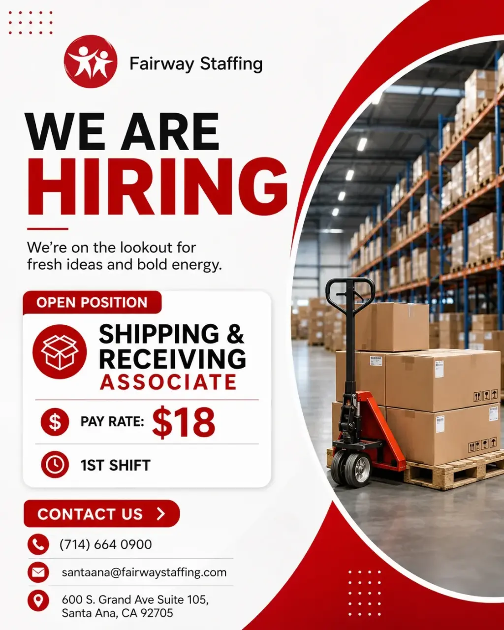 Shipping & Receiving Associate