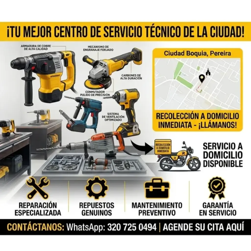 REPARACION DE HERRAMIENTAS ELECTRICAS