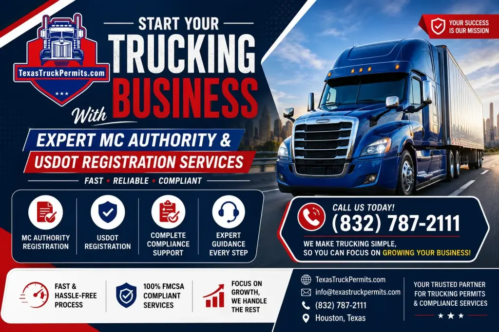 Start Your Trucking Business with Expert MC Authority & USDOT