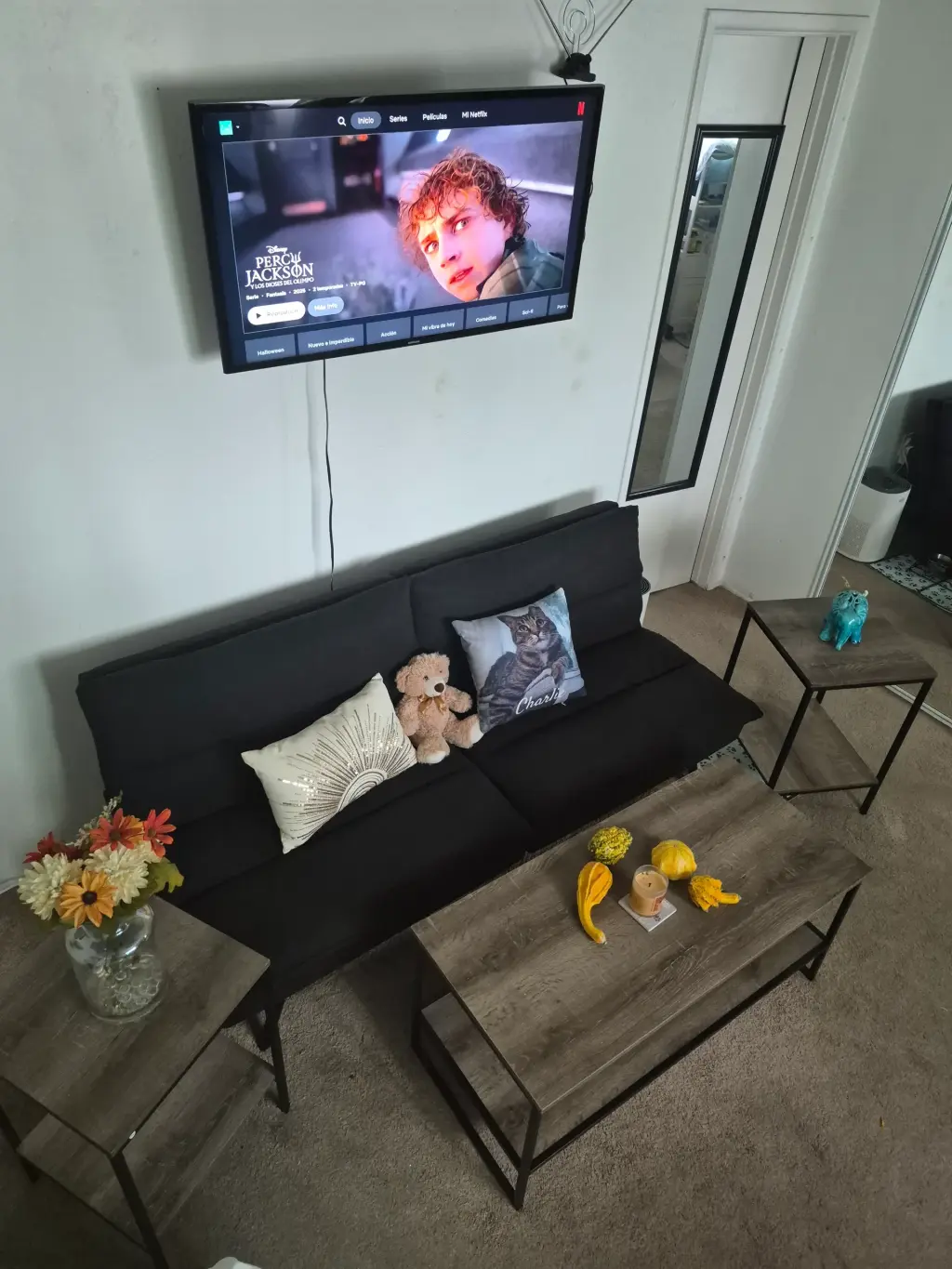 Sofá futon mesas