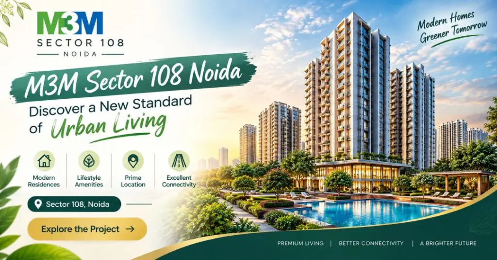 M3M Sector 108 Noida | Discover a New Standard of Urban Living