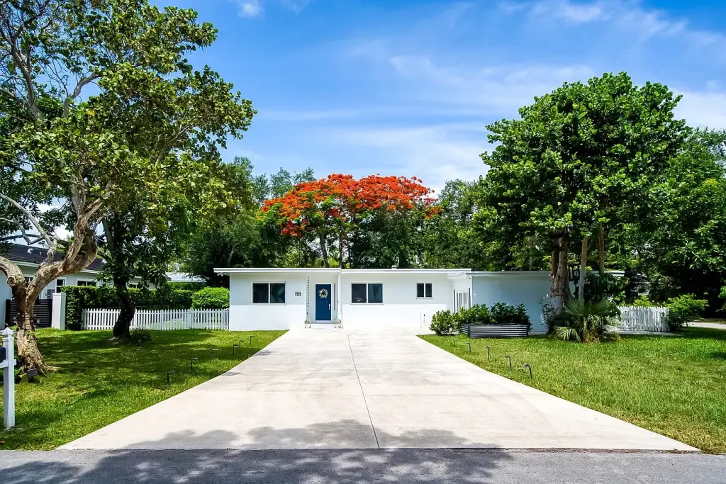 A meticulously renovated home