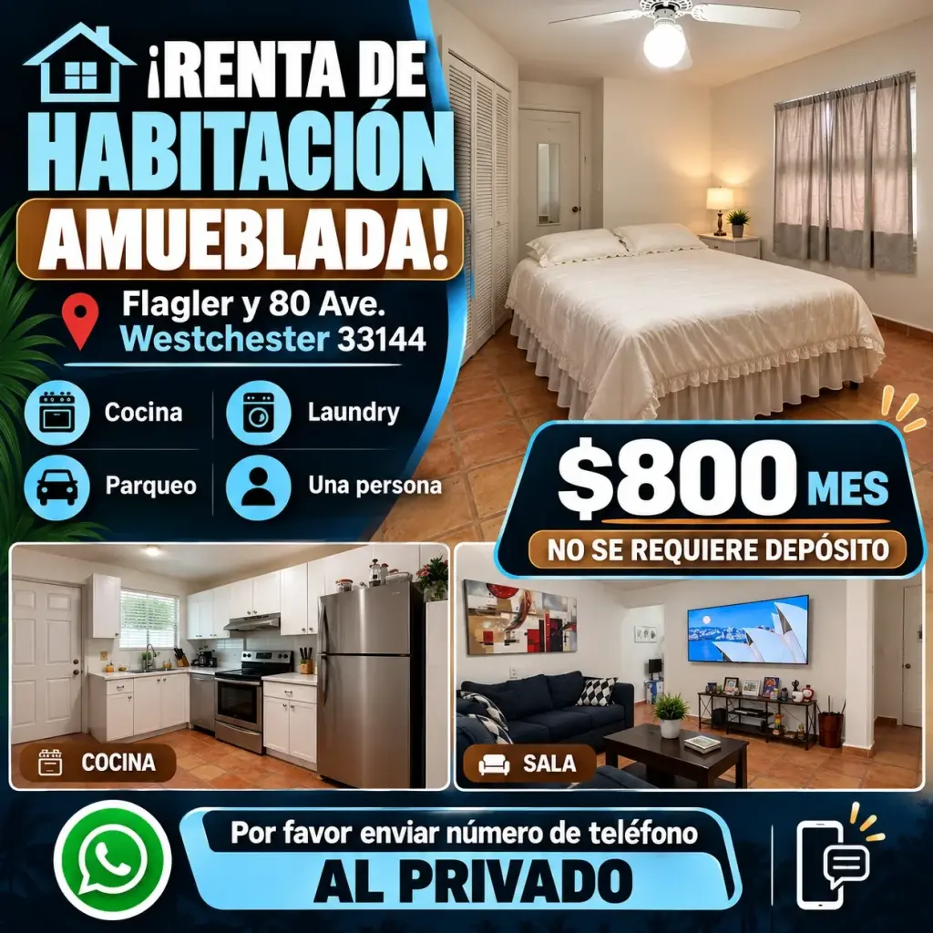Furnished Room for Rent in Westchester