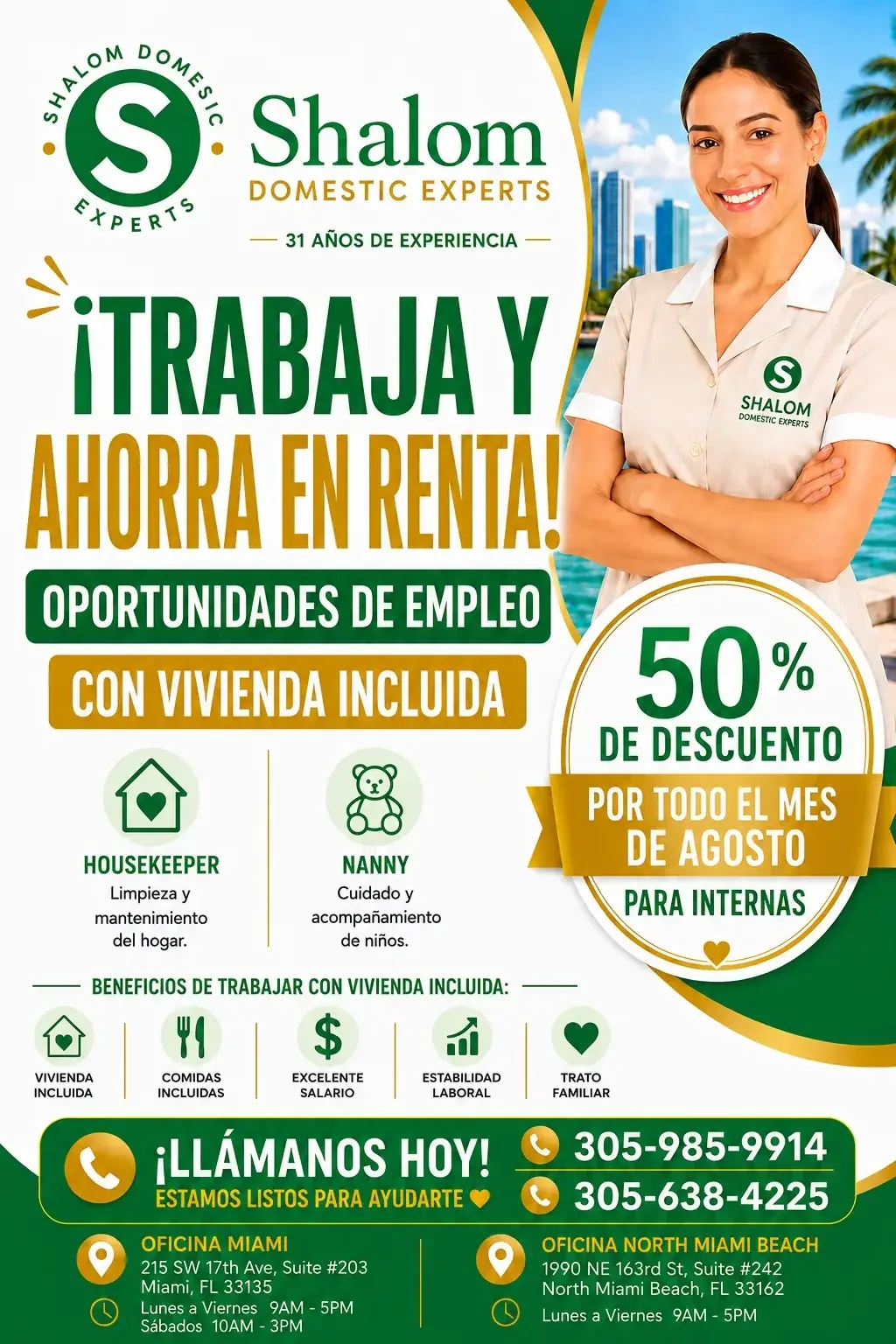 🏠💚 ¡TRABAJA Y AHORRA EN RENTA! 💚🏠