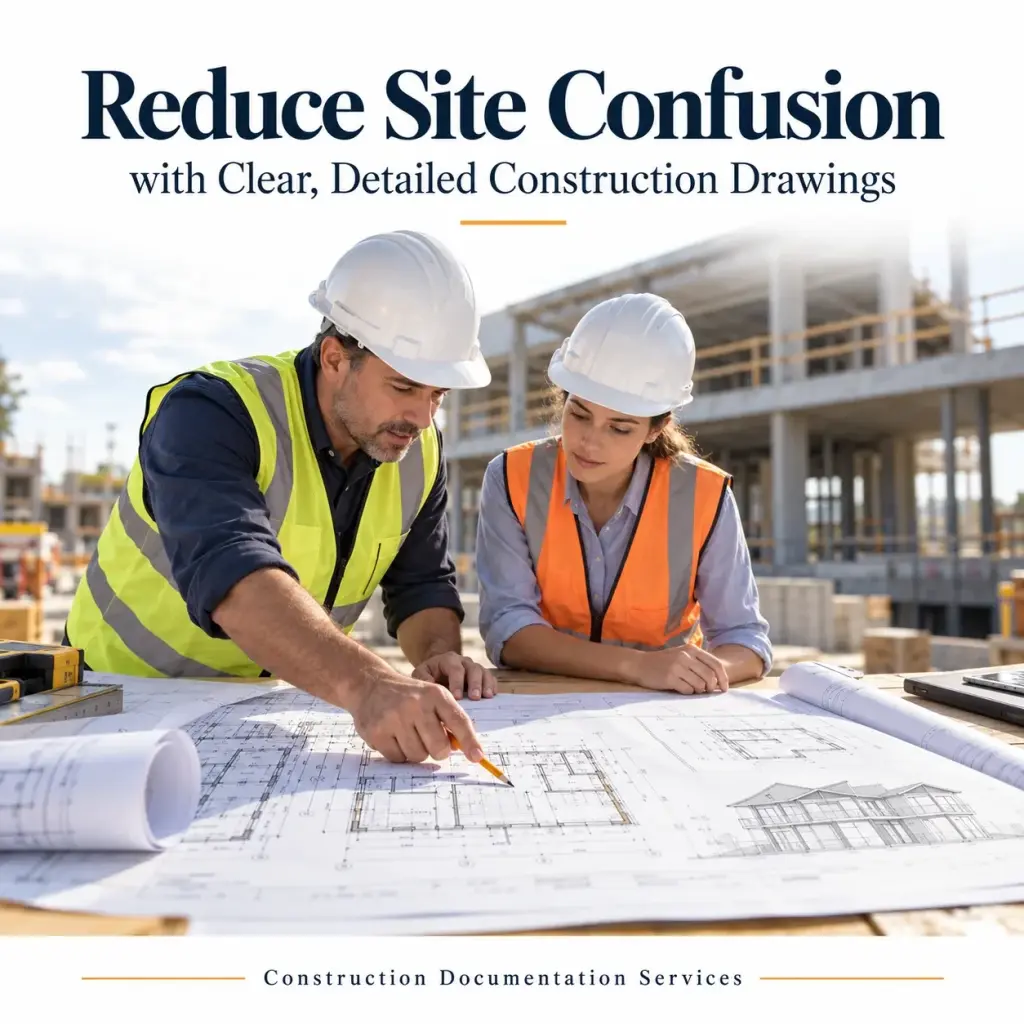 Reduce Site Confusion with Clear, Detailed Construction Drawings
