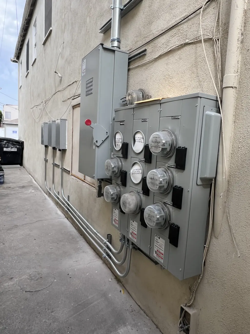 Electrical Meter and Service Panel Installation
