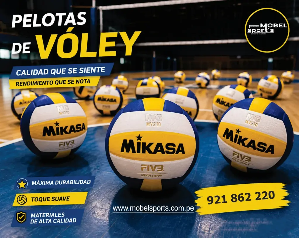 Pelotas de Vóley de Alta Calidad - Marca Mikasa