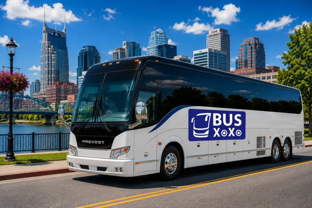Luxury charter bus rentals in Syracuse