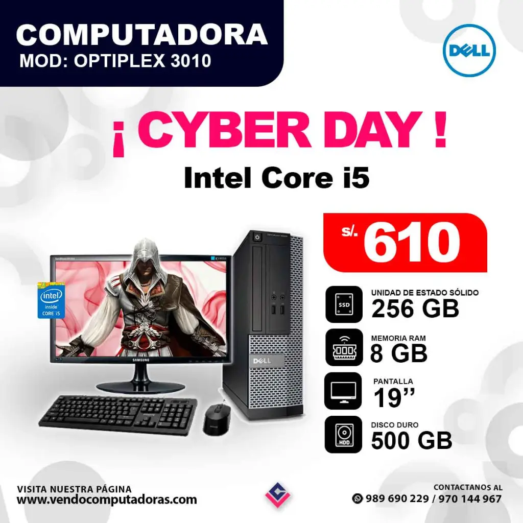 PC DELL latitude 3010 intel core i5