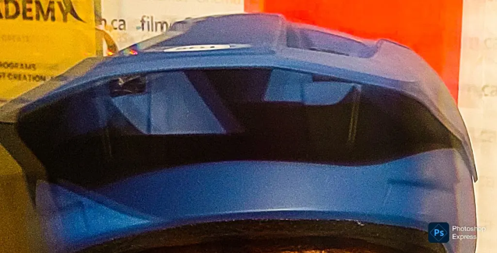 Casco azul.para bici