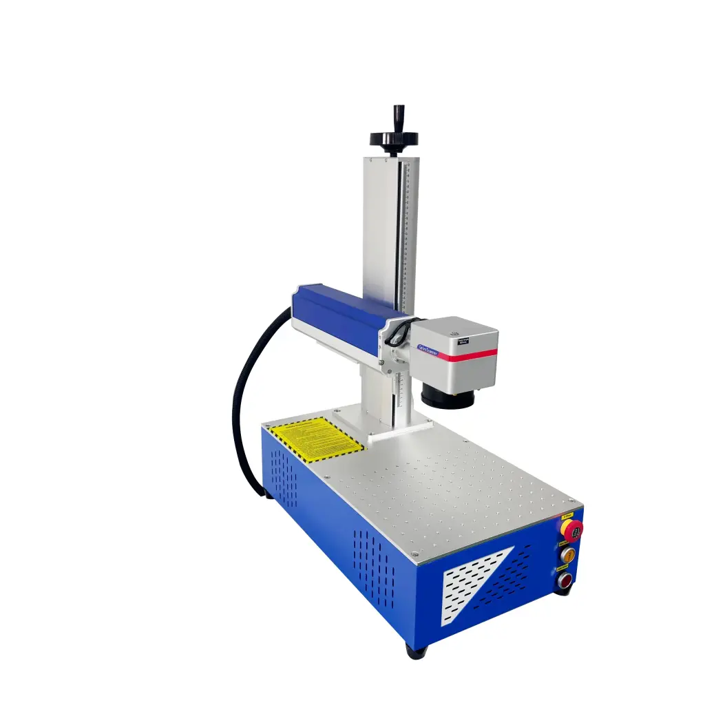 30W / 50W Desktop Fiber Laser Marking Machine, Raycus / Max Source Optional