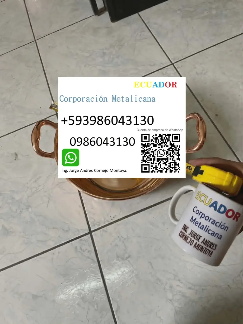 Servicio de venta de pailas de bronce en Guayaquil Samborondón Ecuador