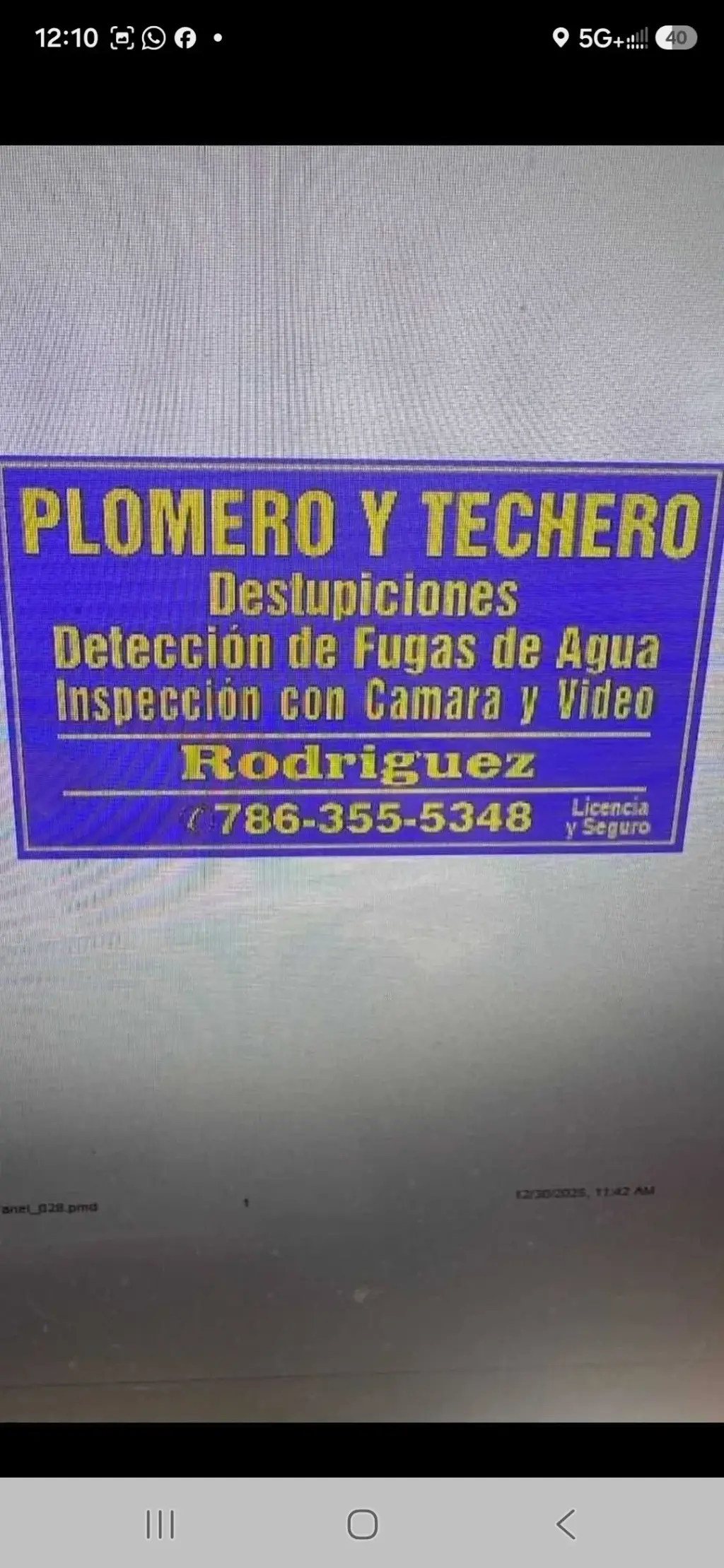 Reparación de techos y plomeria