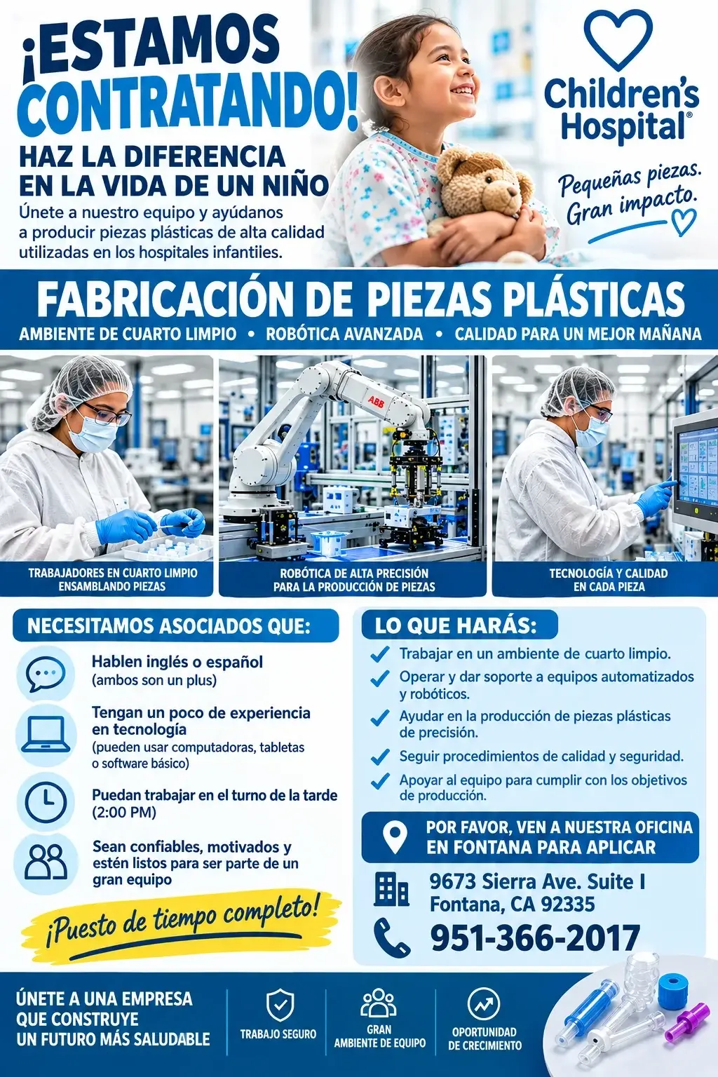 FABRICACIÓN DE PIEZAS PLÁSTICAS