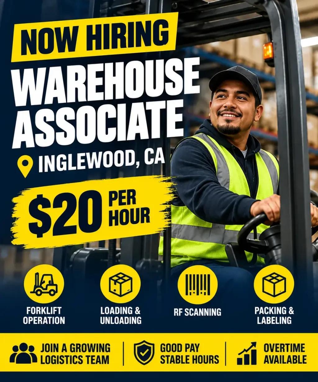 Warehouse Associate - 2nd Shift