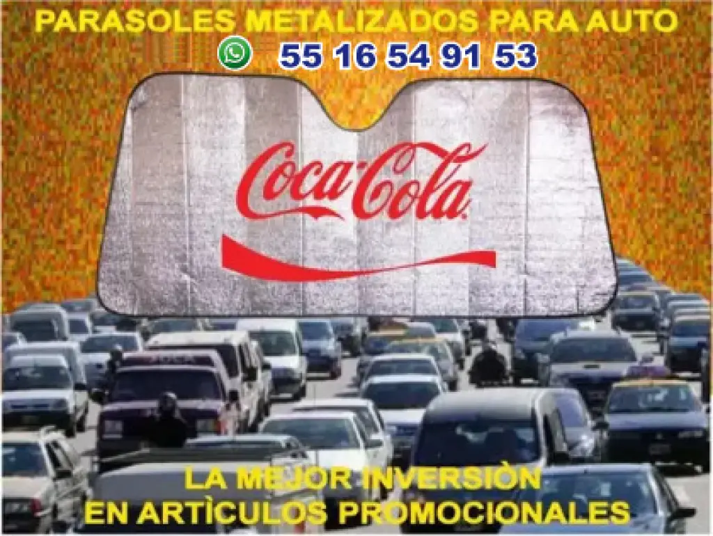 PARASOLES METALIZADOS PUBLICIT