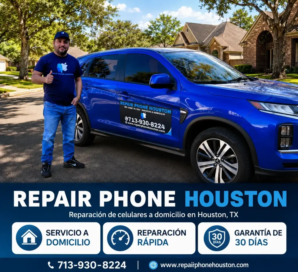 Reparación de Celulares a Domicilio en Houston, TX