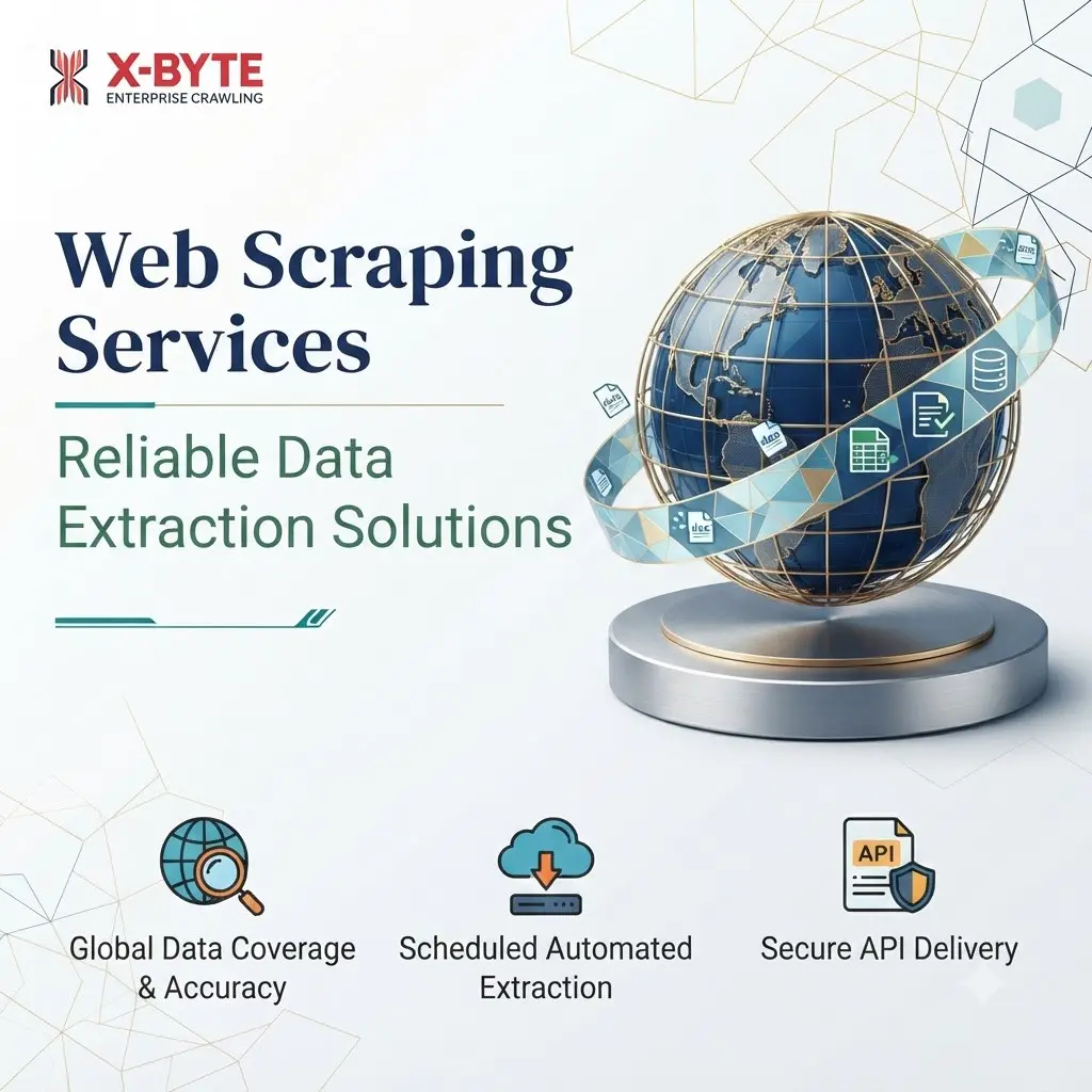 Web Scraping Services | Reliable Data Extraction Solutions
