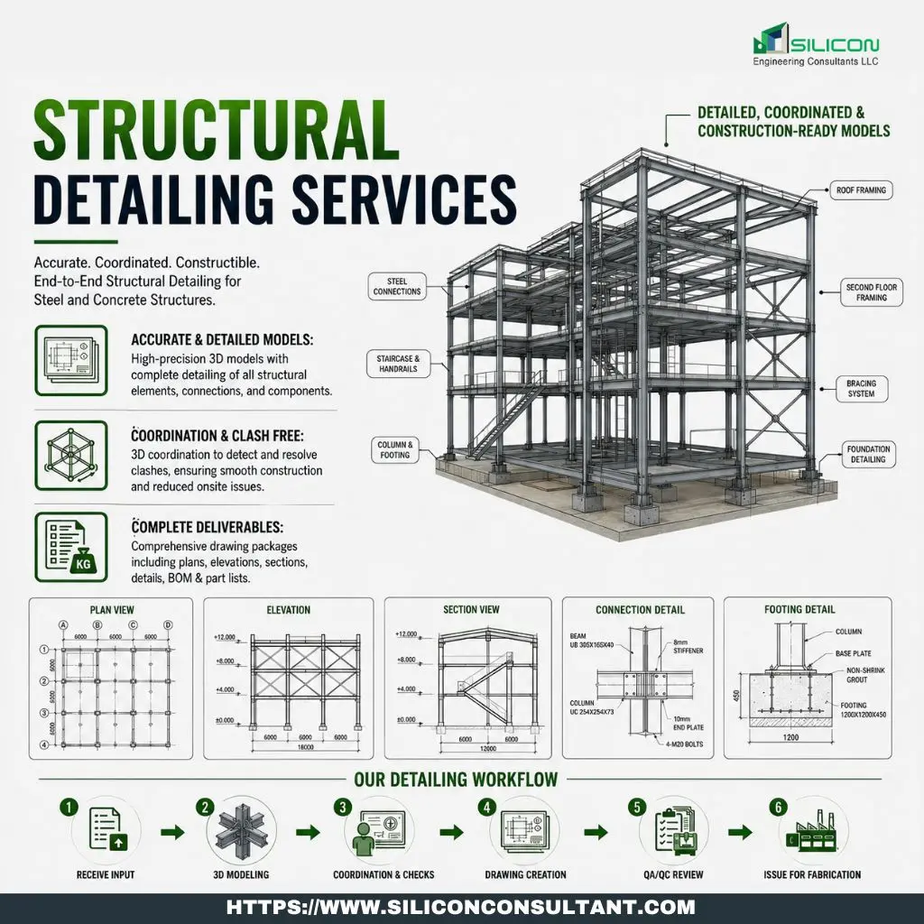 Seattle’s Best Quality Structural Detailing Services Provider Company, USA