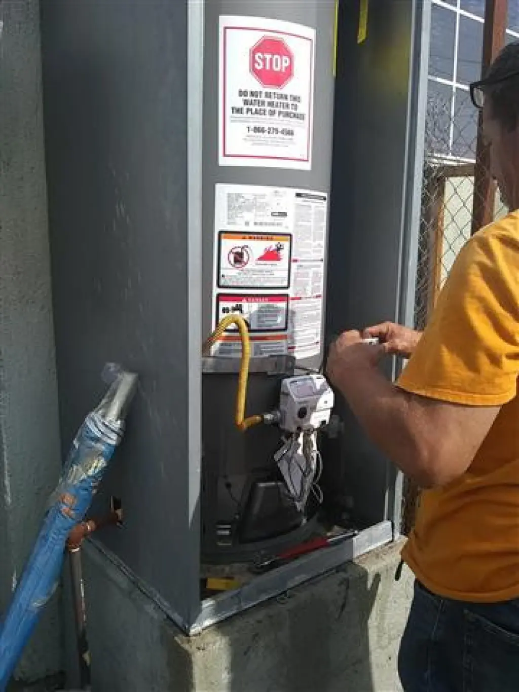 PLUMBING REPARA BOILER
