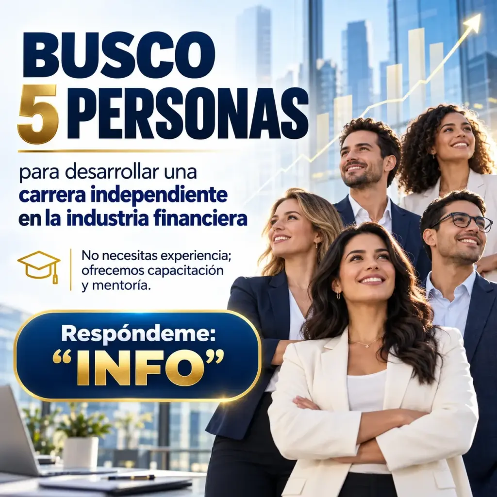 ¿Buscas una nueva oportunidad profesional en el área financiera?