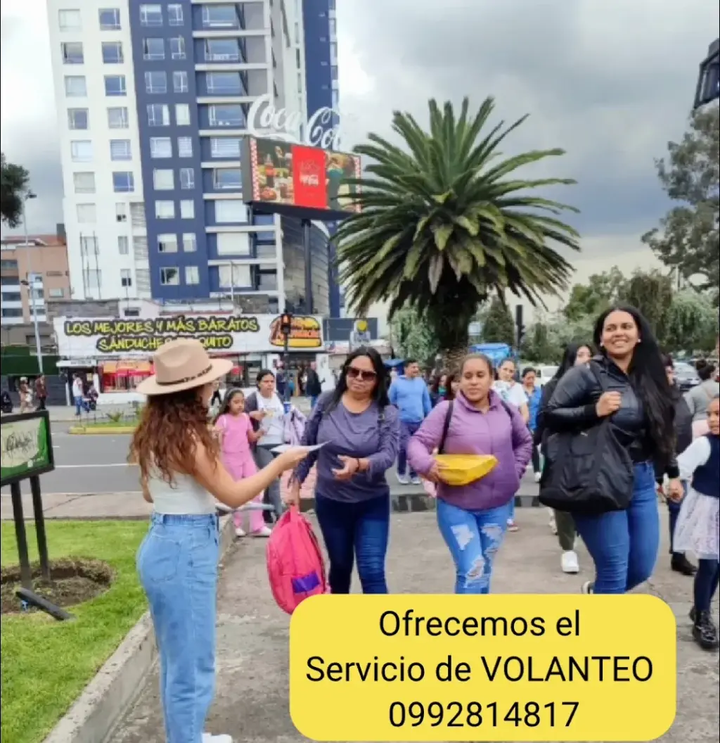 Ofrecemos los Servicios de Volanteo
