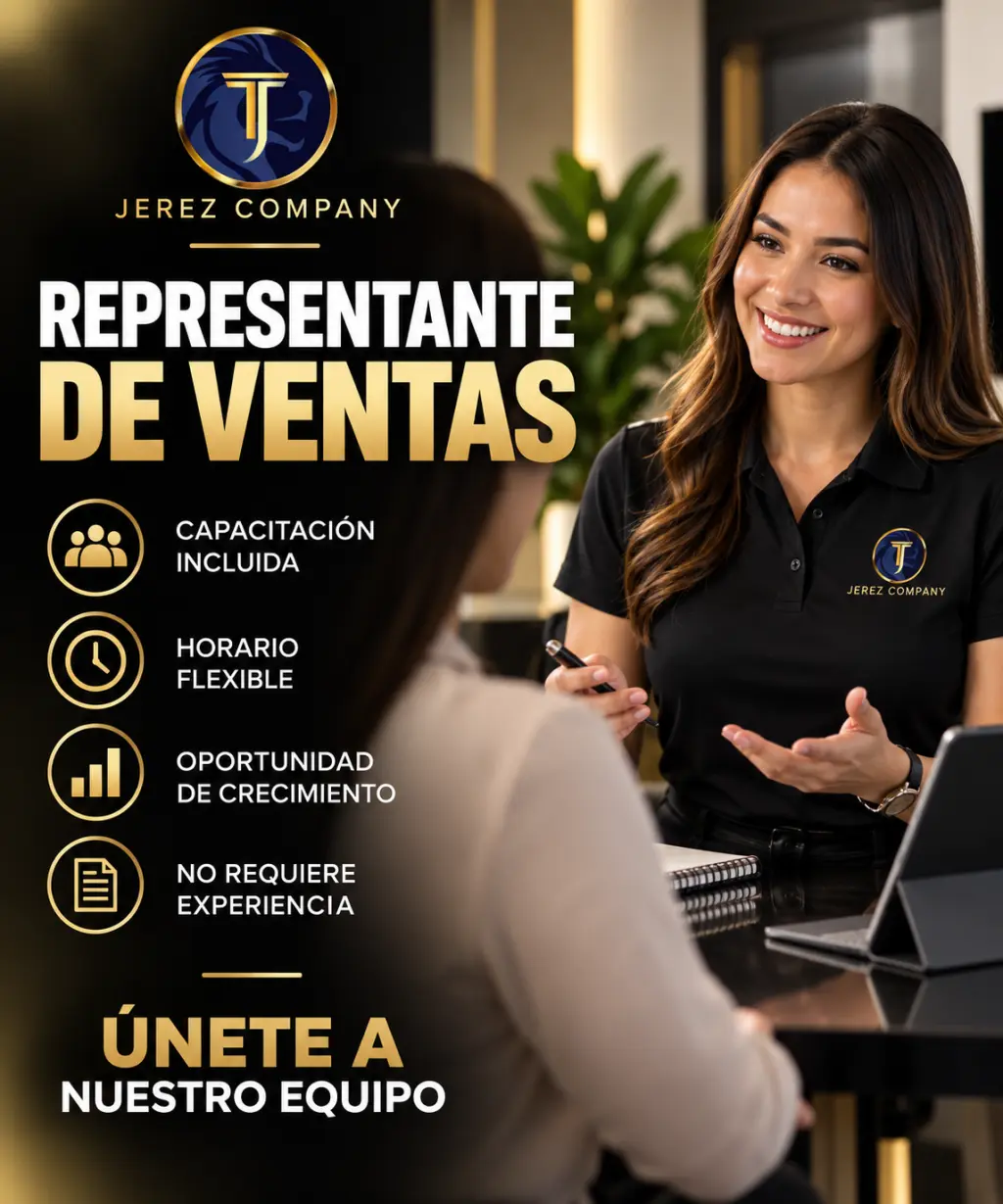 Posición de Representante de Ventas Disponible