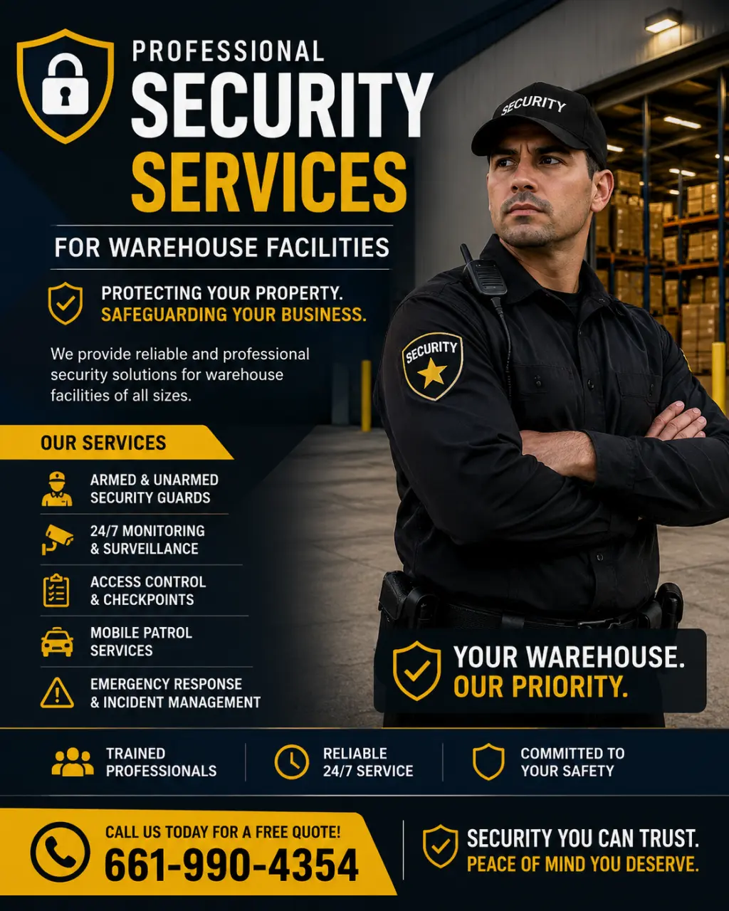 Professional Security Guard service
