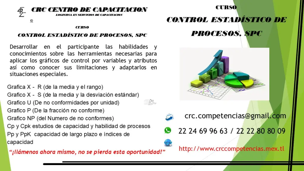 Curso de Control Estadístico de Procesos